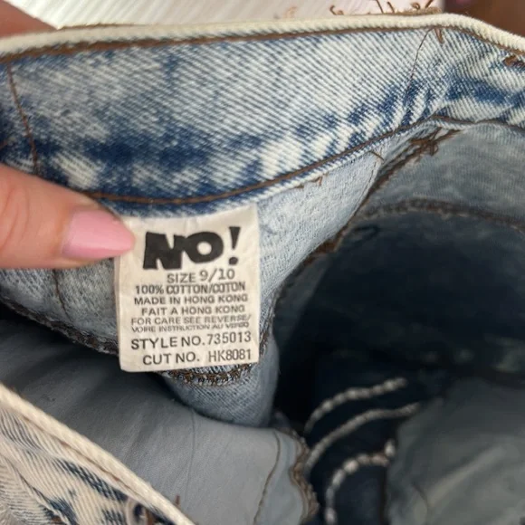 Contempo casuals NO! Jeans size 9/10 - Picture 8 of 8
